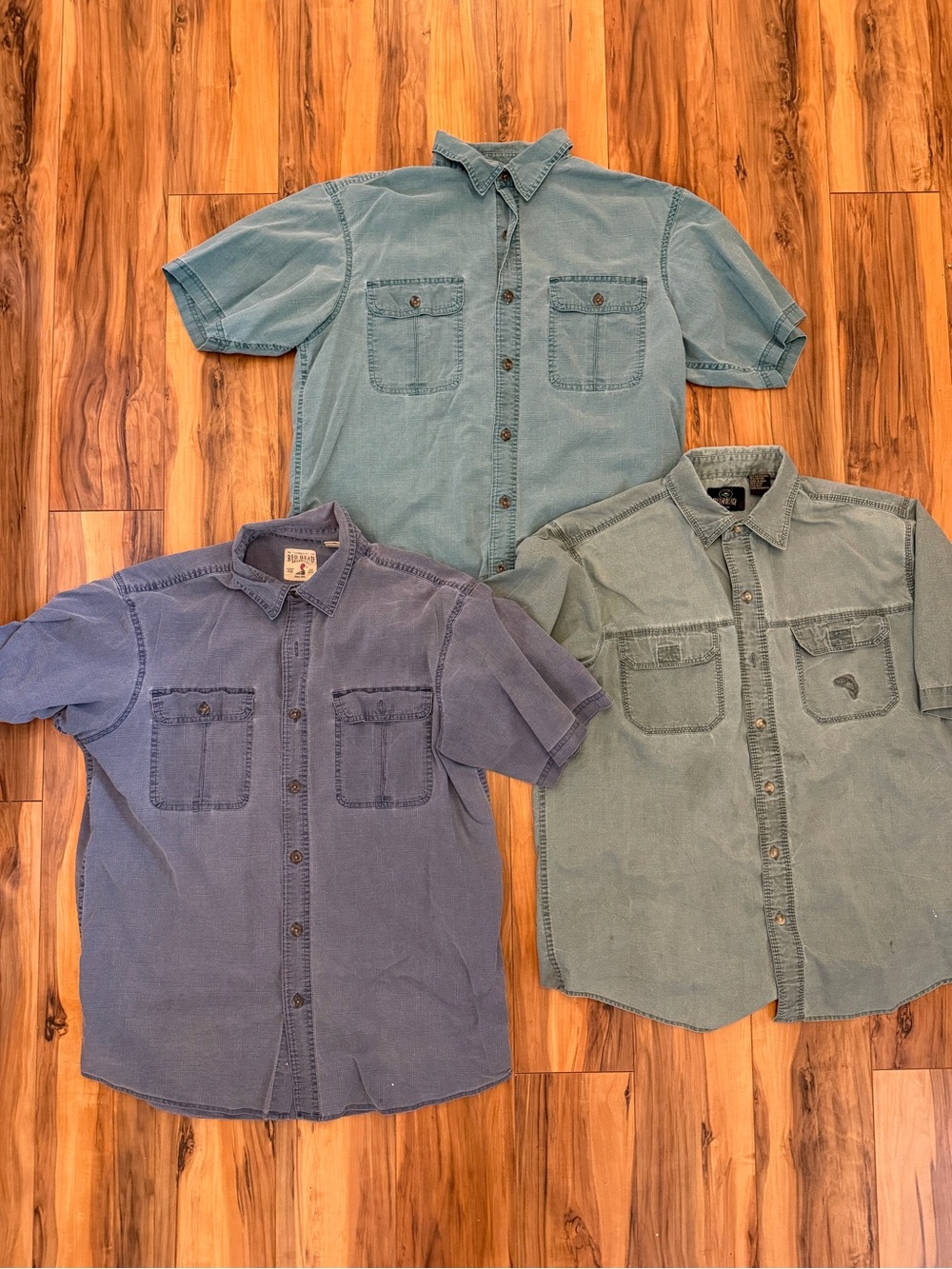 RedHead Shortsleeved Button Down Bundle